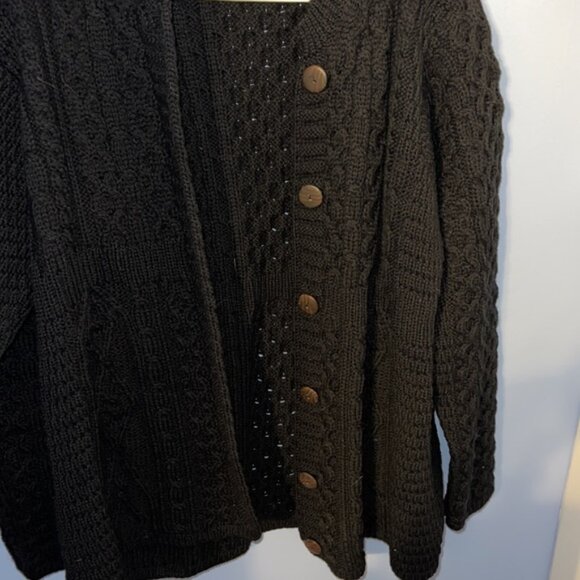 Women’s Wool Kilronan Knitwear Cardigan - Picture 3 of 4